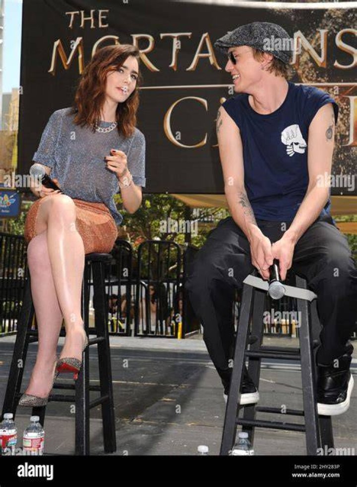 Jamie Campbell Bower and Lily Collins British Fashion Awards, The Savoy, London, Britain - 27 Nov 2012