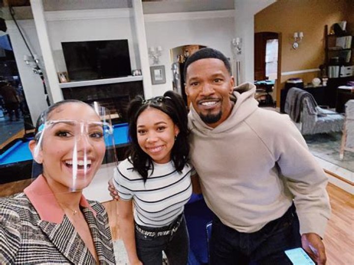 Jamie Foxx and Corinne Foxx