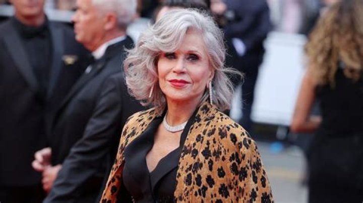 Jane Fonda In Animal Print