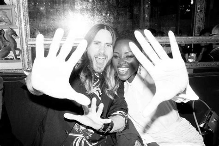 Jared Leto Lupita Nyong'o Dancing