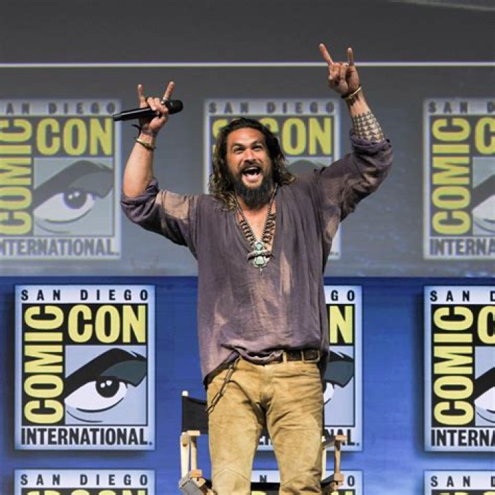 Jason Momoa At Comic Con