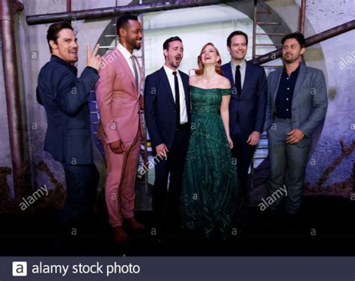 Jay Ryan, Isaiah Mustafa, James Ransone, Jessica Chastain, Bill Hader, Andy Bean New Line Cinema Presents the World Premiere of IT CHAPTER TWO at Regency Village Theatre, Los Angeles, CA, USA - 26 August 2019