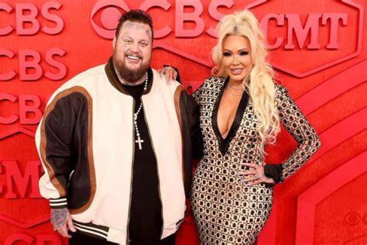 Jelly Roll and Bunnie Xo Academy of Country Music Awards, Arrivals, Frisco, Texas, USA - 11 May 2023