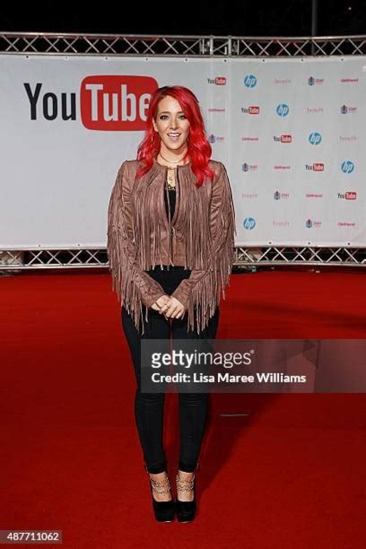 Jenna Marbles arrives at the 5th Annual Streamy Awards at the Hollywood Palladium, in Los Angeles 5th Annual Streamy Awards, Los Angeles, USA