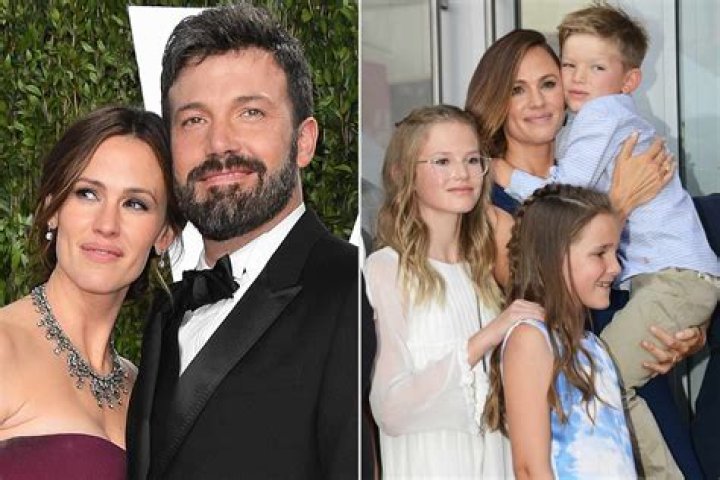Jennifer Garner, Ben Affleck & children 