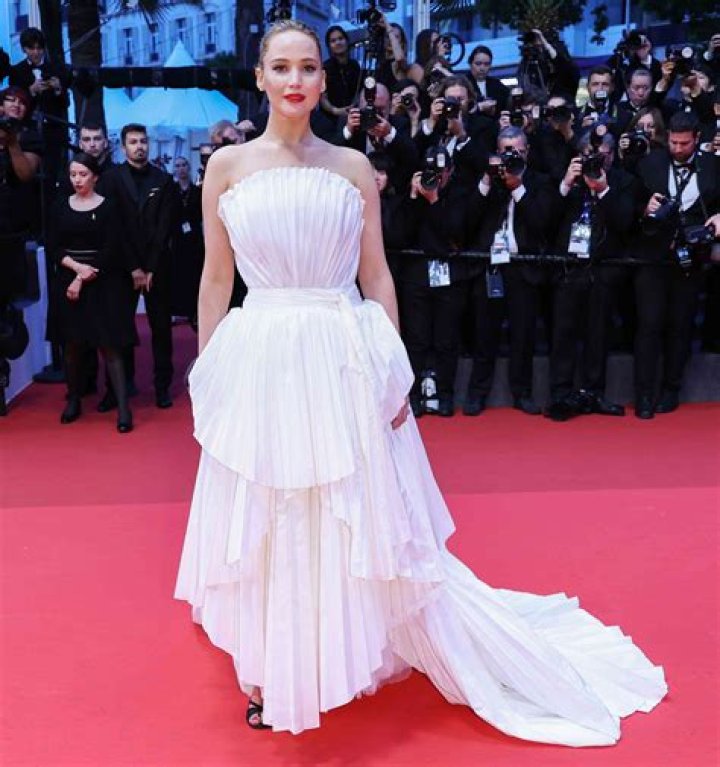 Jennifer Lawrence on a red carpet