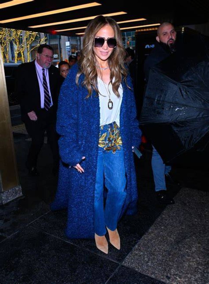 Jennifer Lopez In Blue