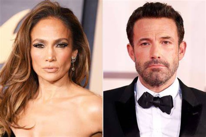 Jennifer Lopez, left, and Ben Affleck arrive at the Ralph Lauren Spring 2023 Fashion Experience, at The Huntington in Pasadena, Calif Ralph Lauren Spring 2023 Fashion Experience, Pasadena, United States - 13 Oct 2022