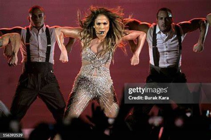 Jennifer Lopez performs on stage during 2021 New Year celebration on Times Square in New York on December 31, 2020. (Photo by Lev Radin/Sipa USA)(Sipa via AP Images)