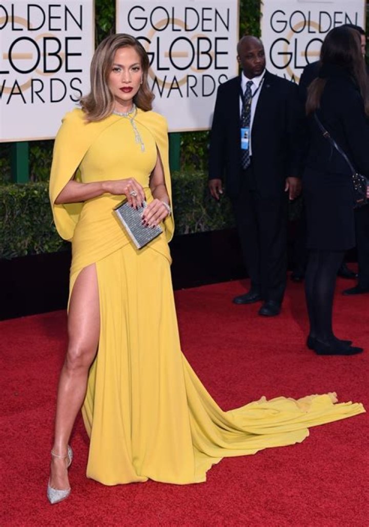 Jennifer Lopez Rocking Thigh-High Slit Gowns — Pics