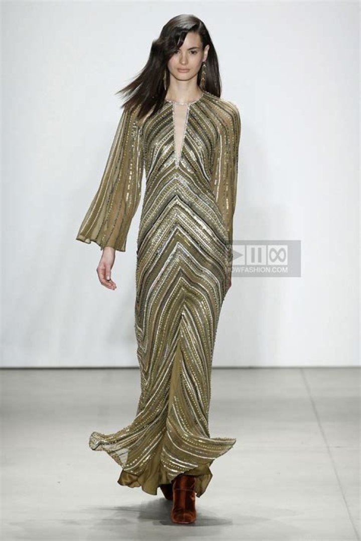 Jenny Packham show, Autumn Winter 2015, Mercedes-Benz Fashion Week, New York, America &ndash; 17 Feb 2015
