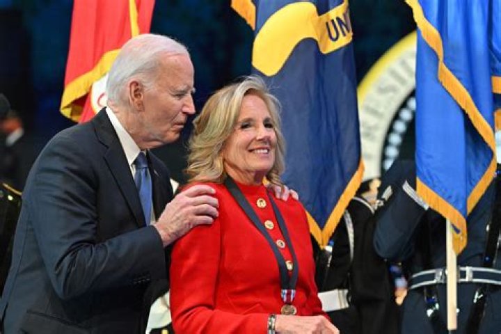 Jill Biden At The Presidential Inauguration