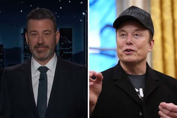 jimmy kimmel, elon musk