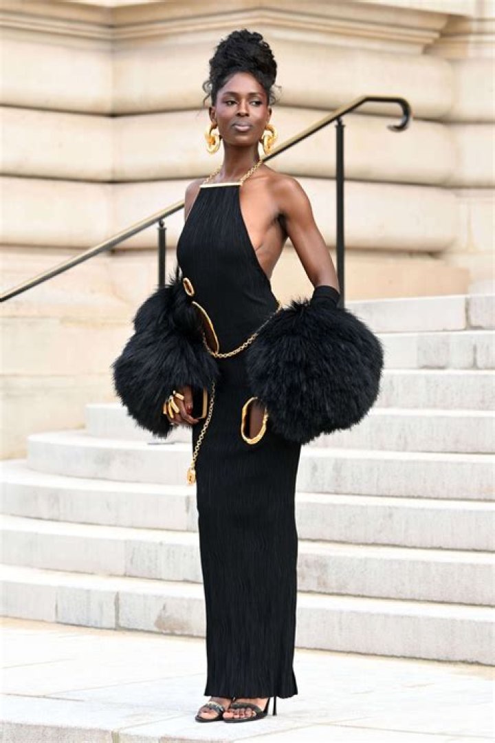 Jodie Turner-Smith Rocks Sexy Black Dress After Joshua Jackson Split