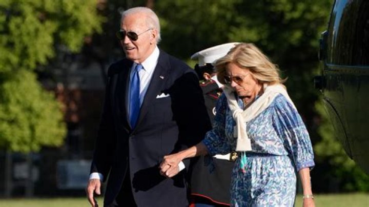 Joe & Jill Biden Arrive In San Antonio On Way To Uvalde
