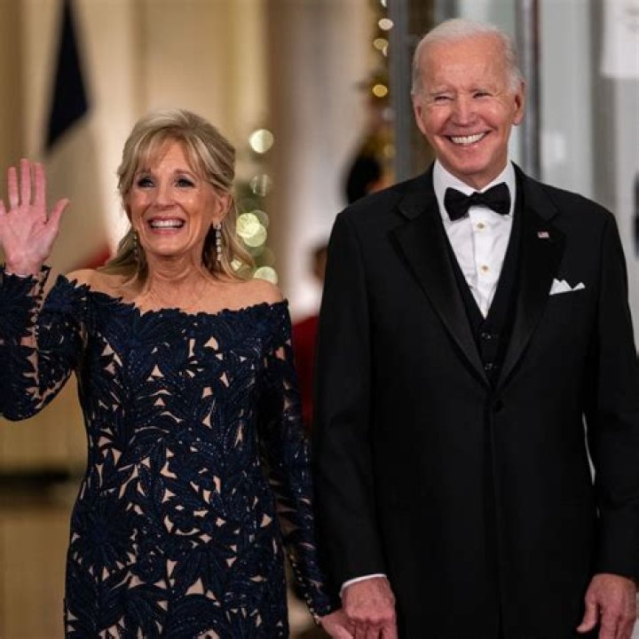 Joe & Jill Biden In The State Dining Room