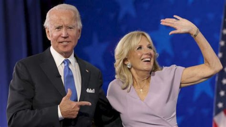 Joe Biden, Dr. Jill Biden & Kamala Harris with Doug Emhoff