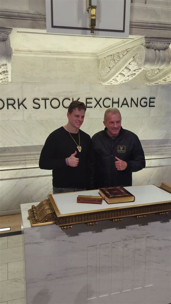 Joe Burrow & Joe Montana