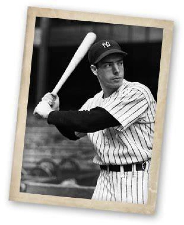 Joe DiMaggio Playing Baseball