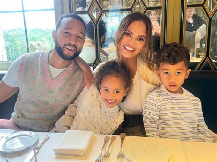 John Legend Chrissy Teigen and Luna