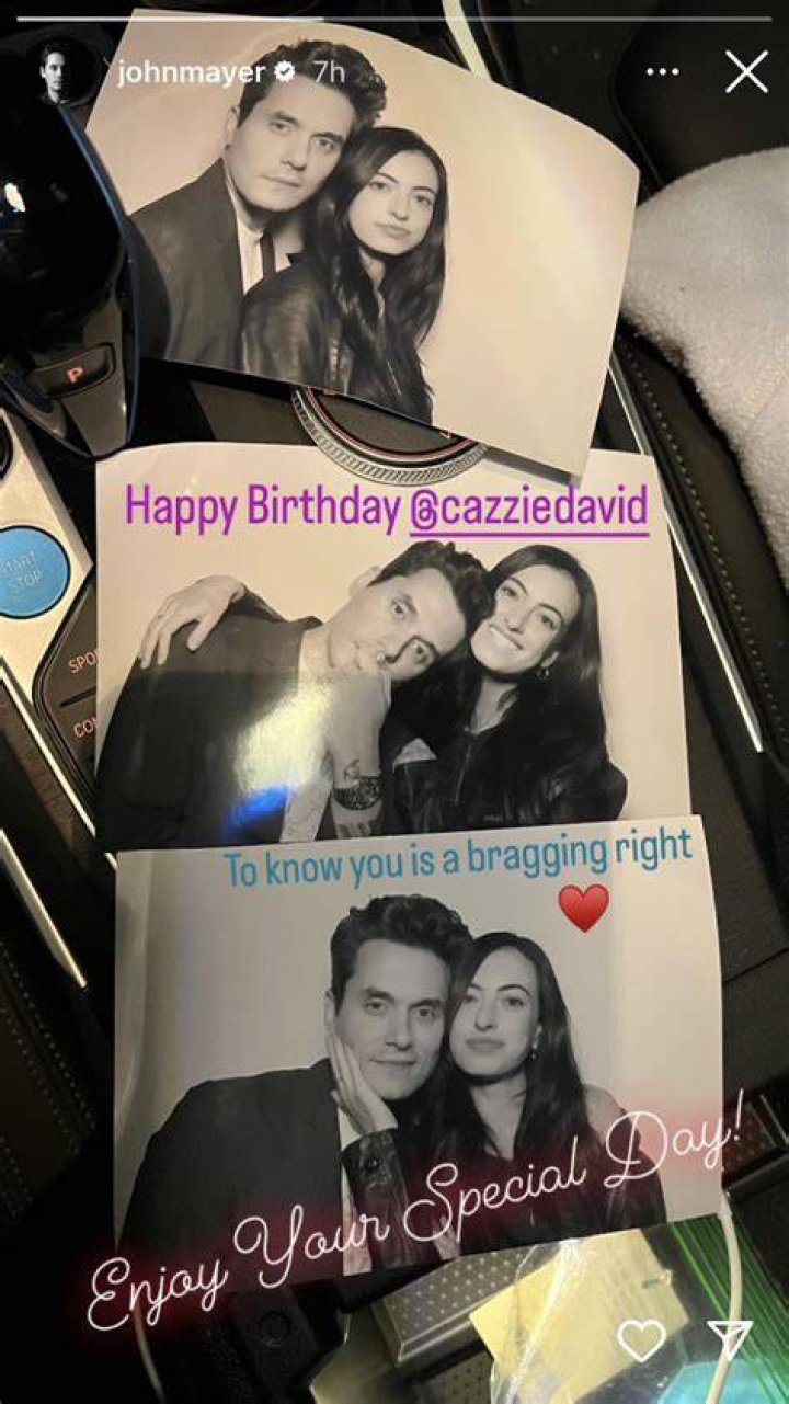 John Mayer Raves Over Cazzie David In ‘Special’ Birthday Message – Hollywood Life