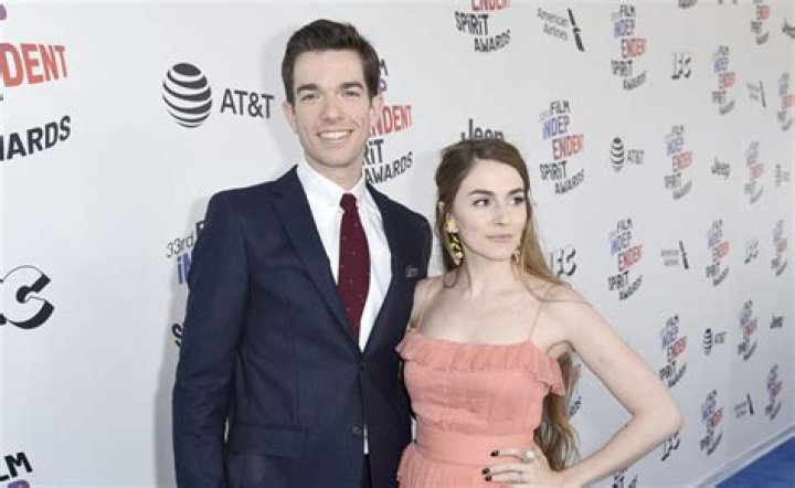 John Mulaney and Annamarie Tendler 'John Mulaney and The Sack Lunch Bunch' premiere, Arrivals, Metrograph Theater, New York, USA - 16 Dec 2019