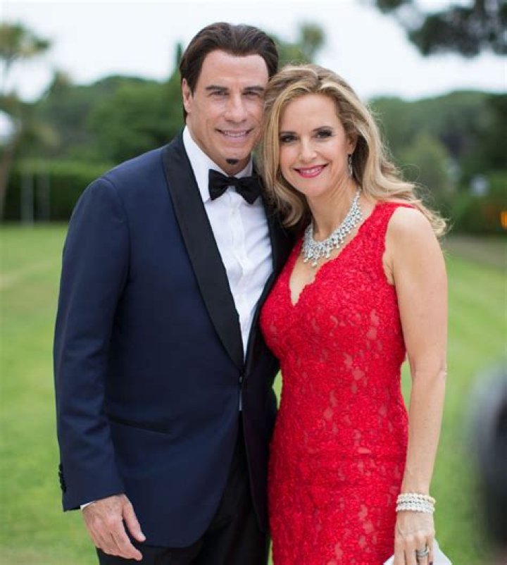 John Travolta, Kelly Preston. Kelly Preston and John Travolta attend the premiere of "Gotti" at the SVA Theatre, in New YorkNY Premiere of "Gotti", New York, USA - 14 Jun 2018