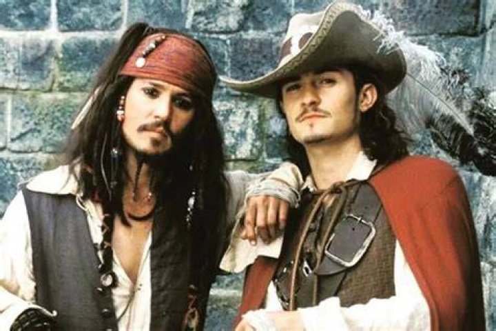 Johnny Depp and Orlando Bloom