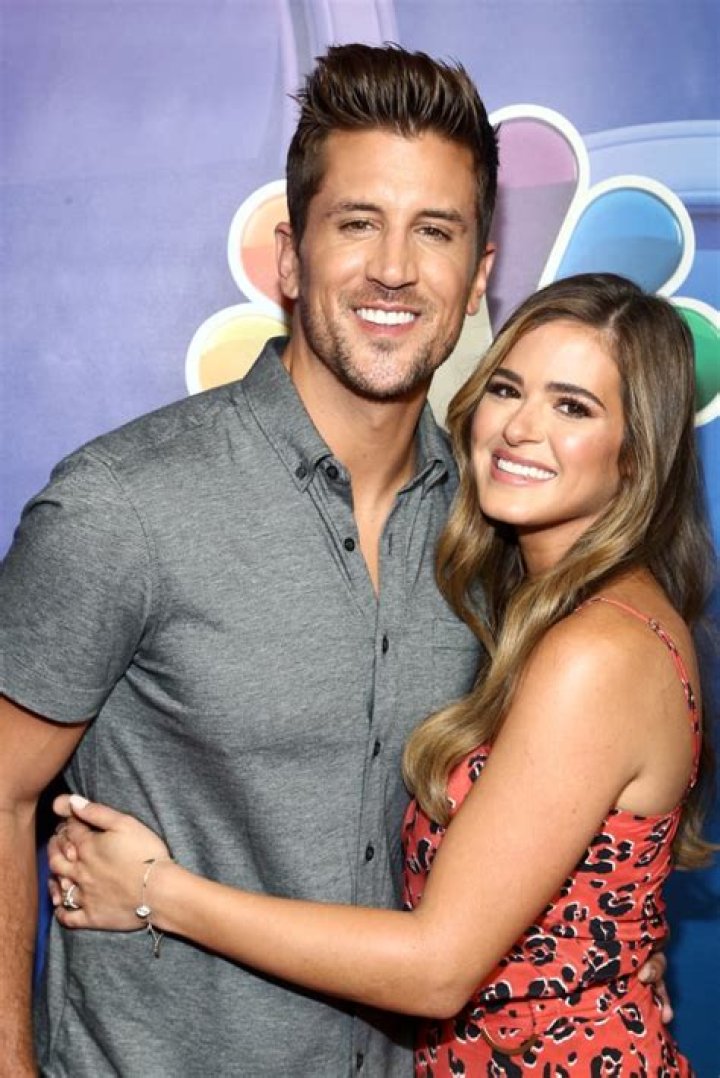 JoJo Fletcher and Jordan Rodgers NBC TCA Summer Press Tour, Arrivals, Los Angeles, USA - 08 Aug 2019