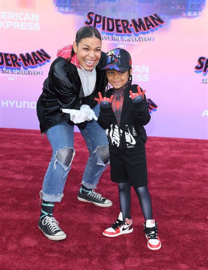 Jordin Sparks poses with a smile