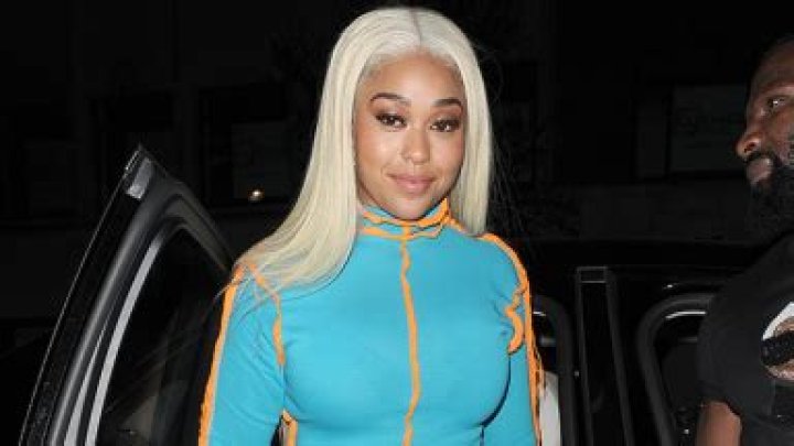 Jordyn Woods’ Wardrobe Malfunction: She Flashes Spanx Under Teeny Dress