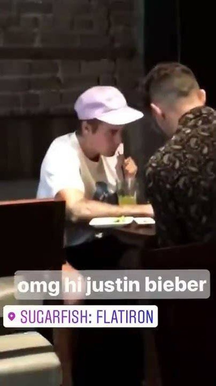 Justin Bieber At SUGARFISH