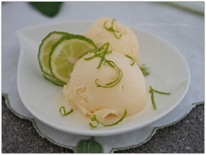 Kaffir Lime Ice Cream