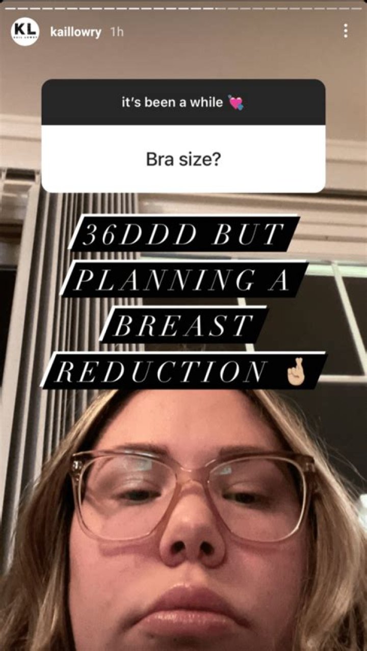 Kailyn Lowry Breast Reduction