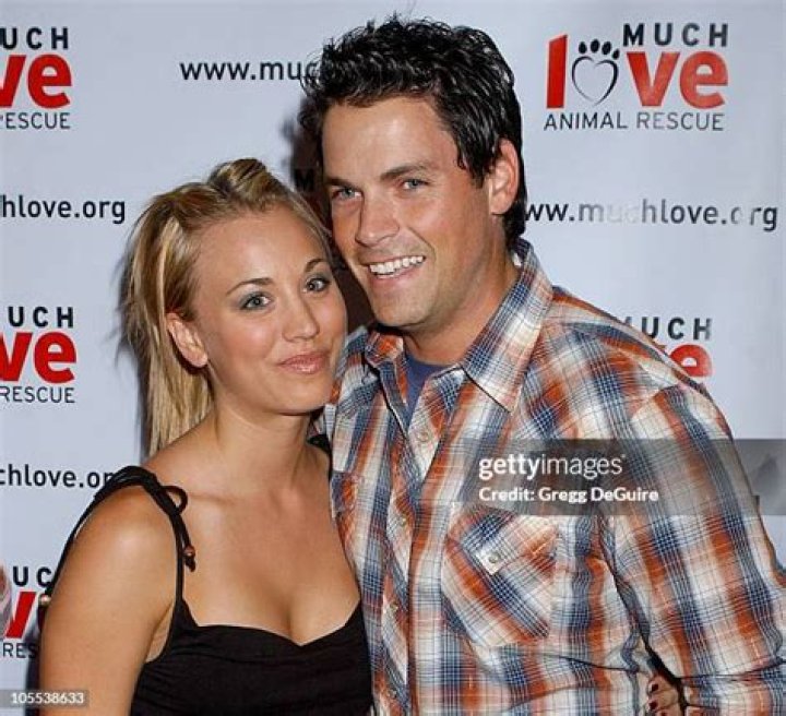 Kaley Cuoco and Jaron Lowenstein