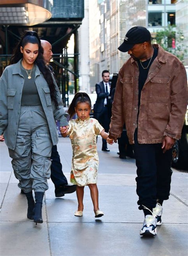 Kanye and North West