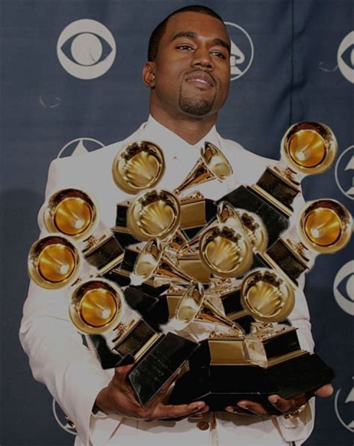 Kanye West 47TH ANNUAL GRAMMY AWARDS, LOS ANGELES, AMERICA - 13 FEB 2005