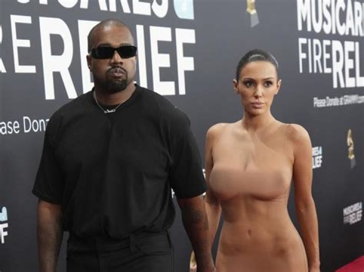 Kanye West and Bianca Censori