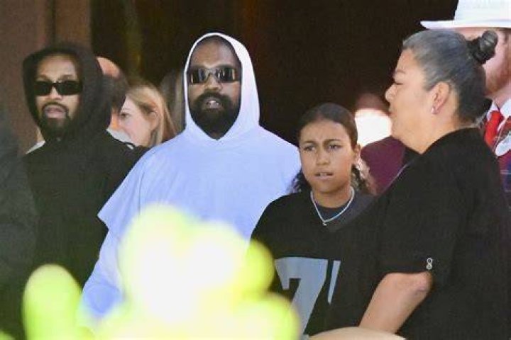 Kanye West, North & Chicago