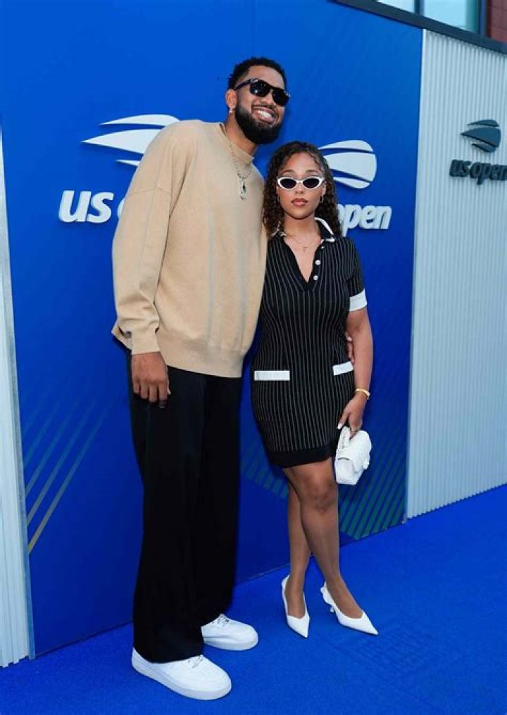 Karl-Anthony Towns and Jordyn Woods
