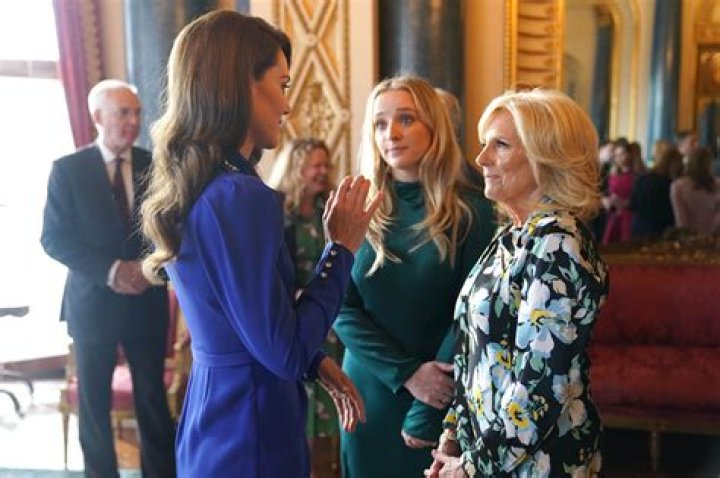 Kate Middleton & Jill Biden In Pink