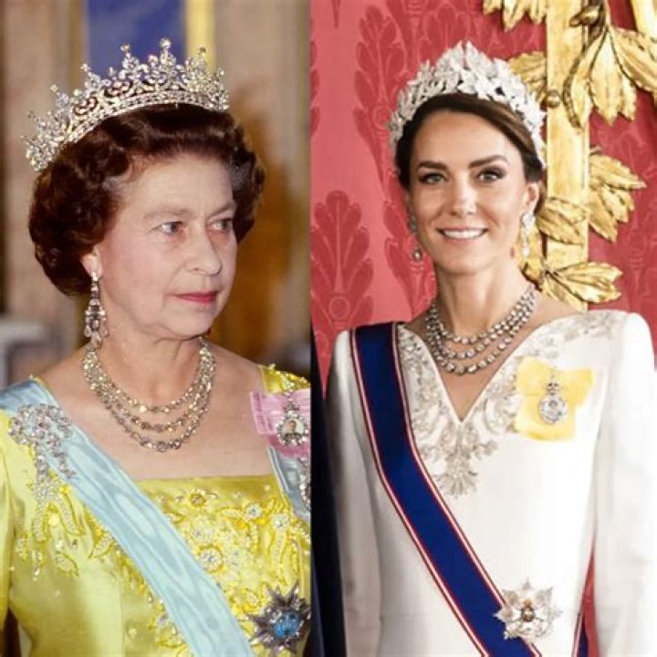Kate Middleton Honors Queen Elizabeth By Wearing Her Pearl Necklace To State Reception