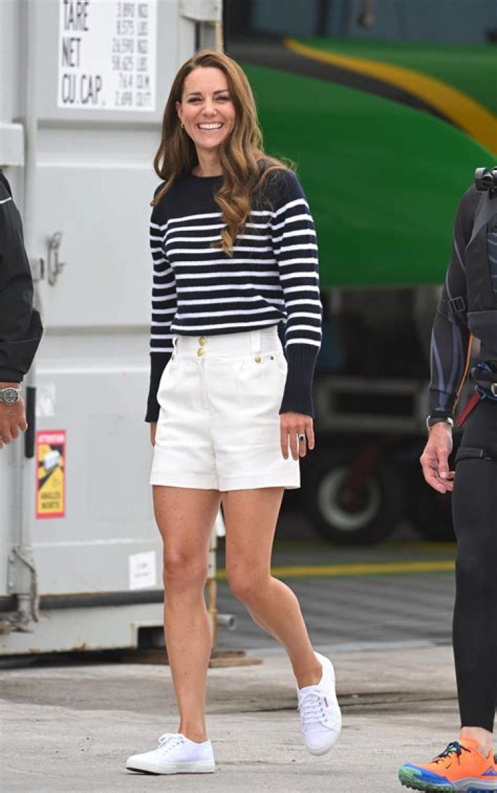 Kate Middleton Surprisingly Wears Shorts