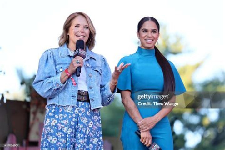 Katie Couric & Misty Copeland At Global Citizen Festival