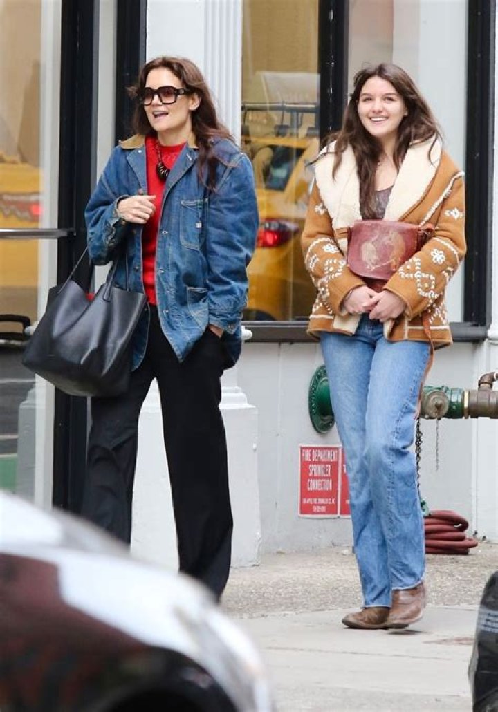 Katie Holmes and Suri Cruise Reception Celebrating a Special New York Screening of "LONG STRANGE TRIP" Hosted by Martin Scorsese and Jane Rosenthal, USA - 07 Jan 2018
