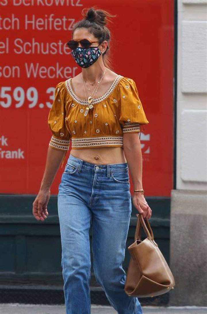 Katie Holmes Crop Top