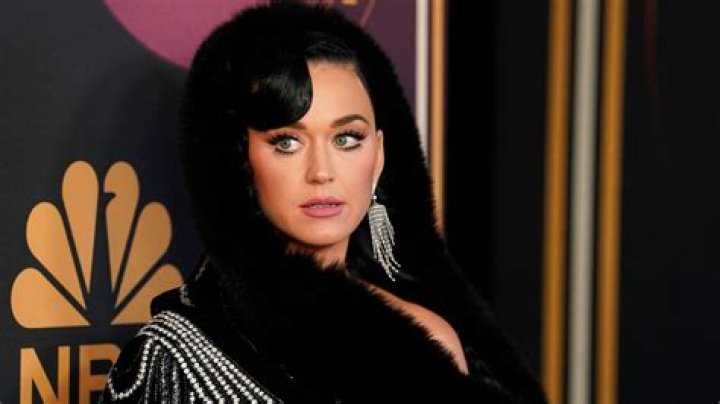 Katy Perry in a Fur Coat