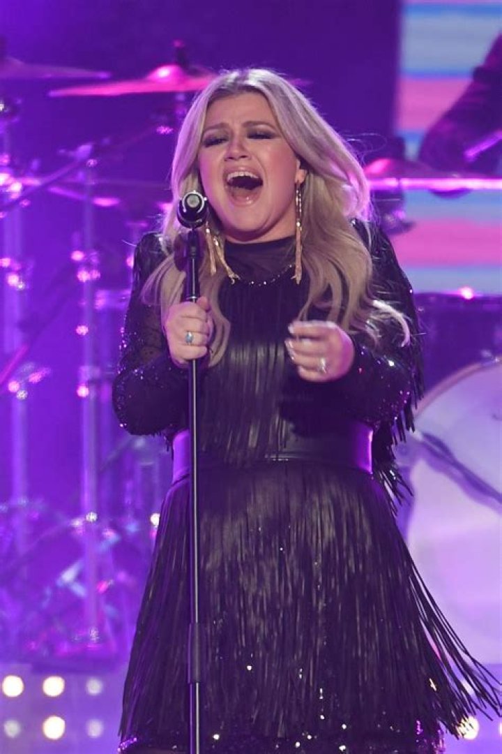 Kelly Clarkson performs "I Will Always Love You" at the 57th Academy of Country Music Awards, at Allegiant Stadium in Las Vegas 57th ACM Awards - Show, Las Vegas, United States - 07 Mar 2022