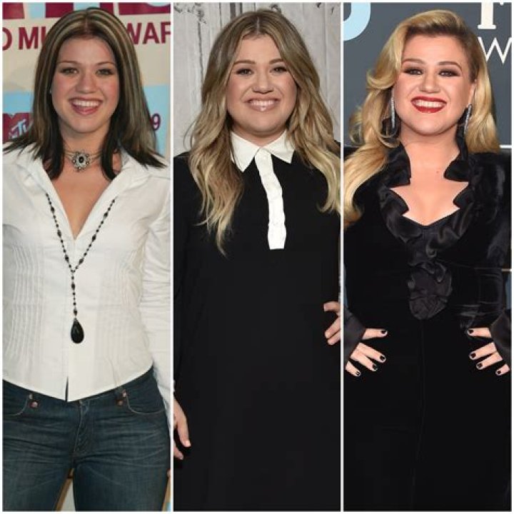 kelly clarkson then and now