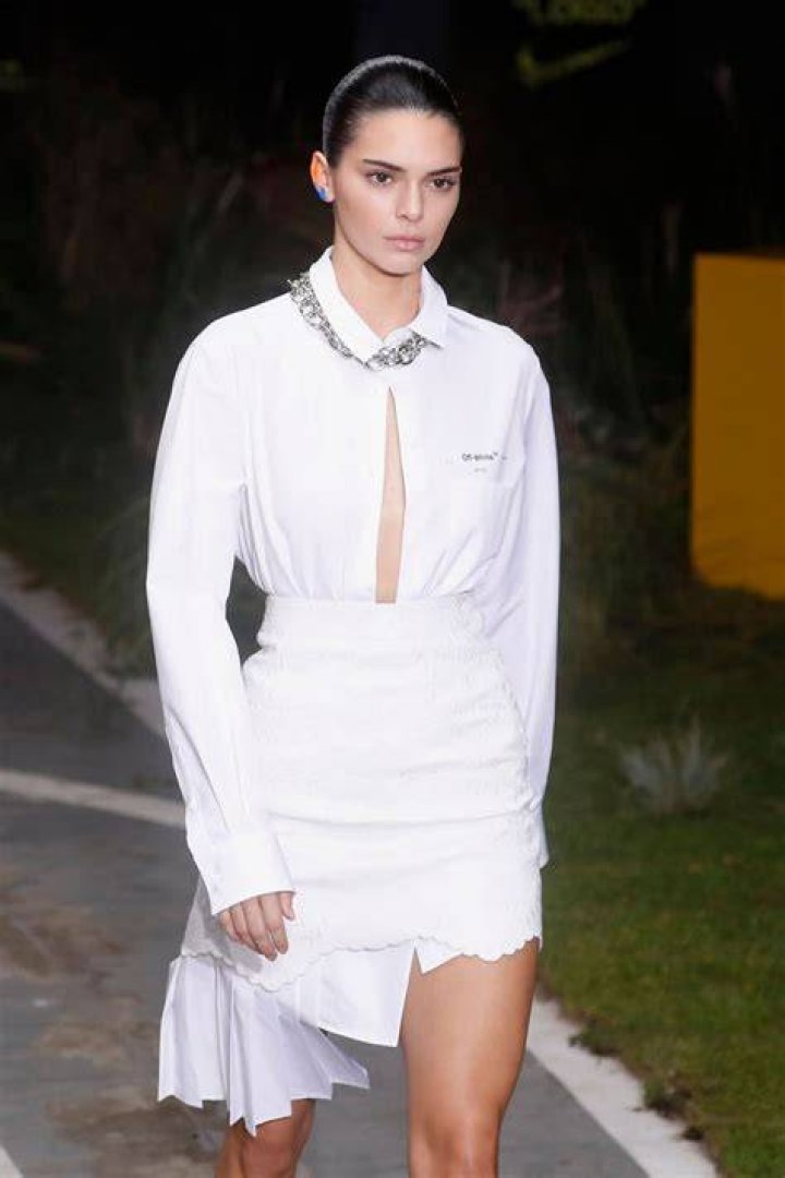 Kendall Jenner at Off White Show